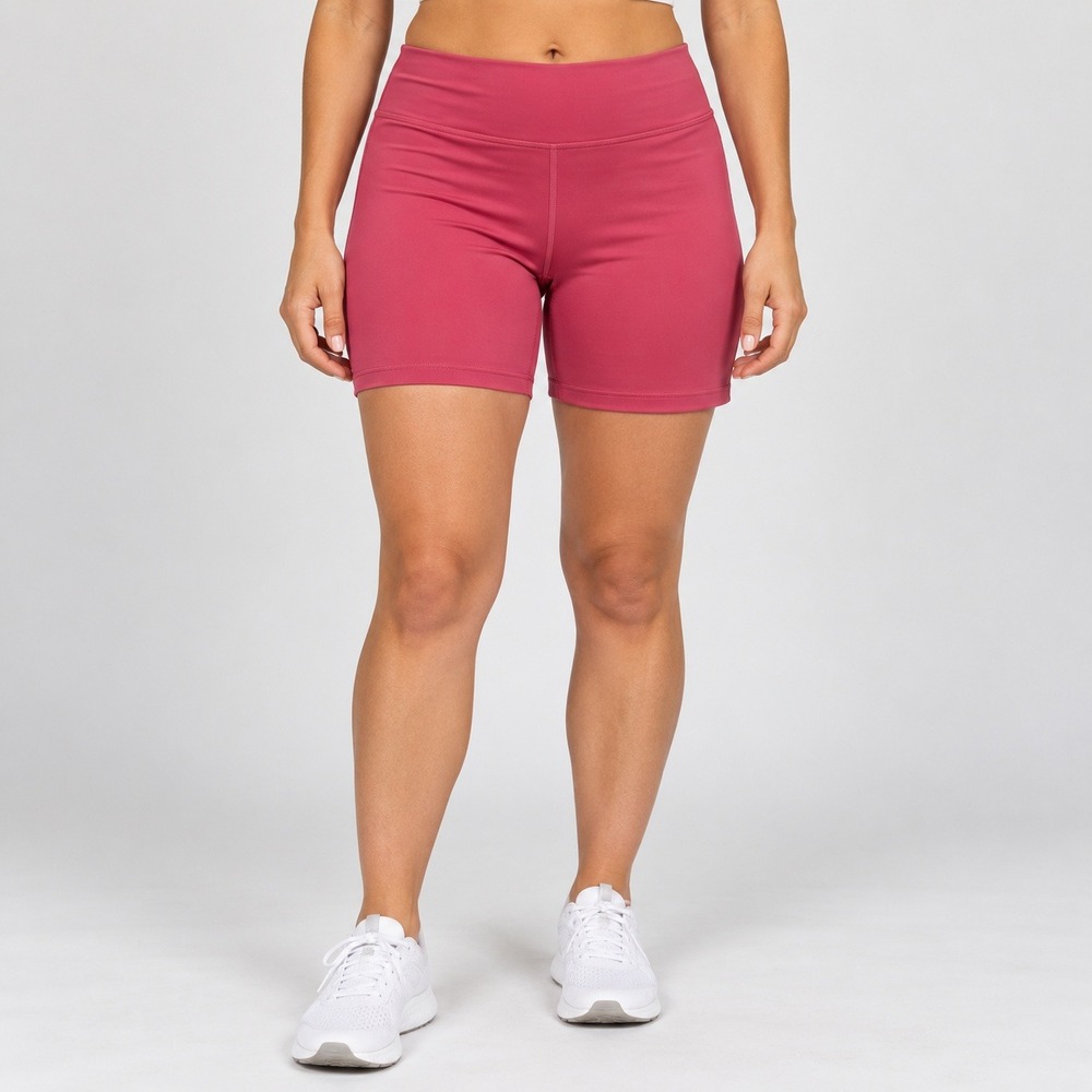 Tommy Bahama Golf Womens Pink Biker Shorts High Waist Active Performance Size M
